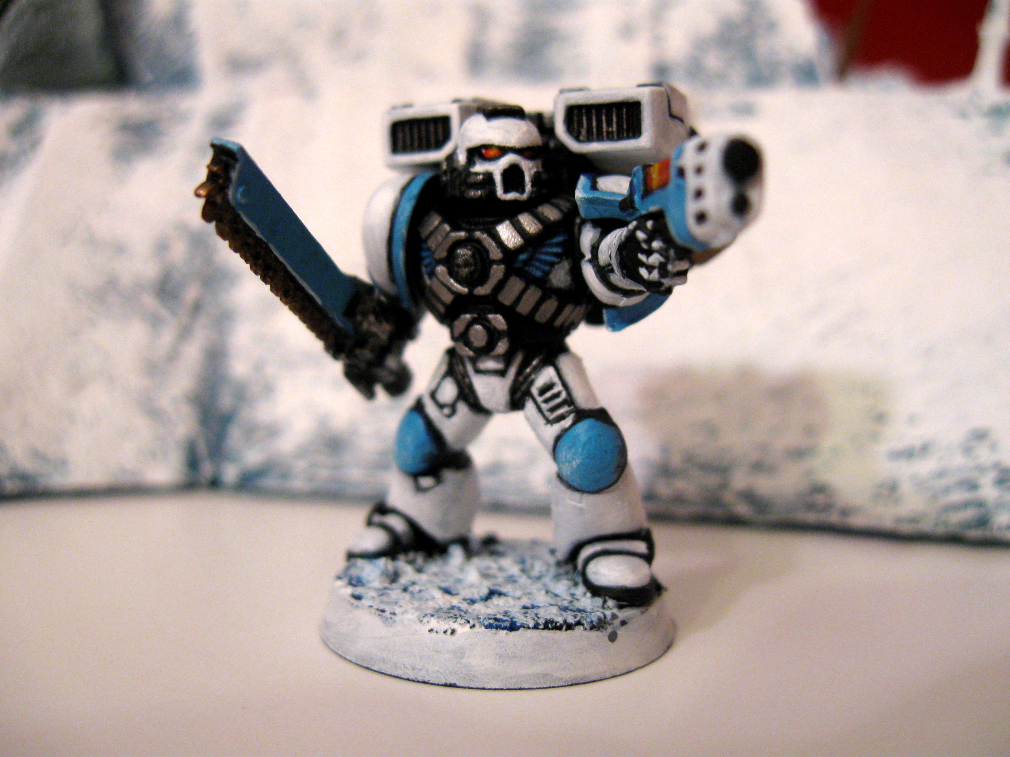Death Company, Ice Angels, Ice Base, Space Marines - Brother Utaan